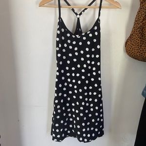 Outdoor voices polka dot exercise dress